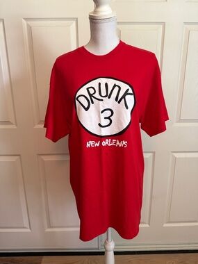 Delta Red 'Drunk 3' Graphic Short-Sleeve Tee
